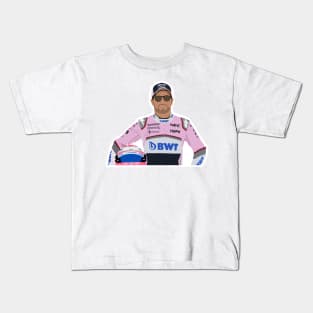 Racing Point driver Sergio 'Checo' Perez Kids T-Shirt